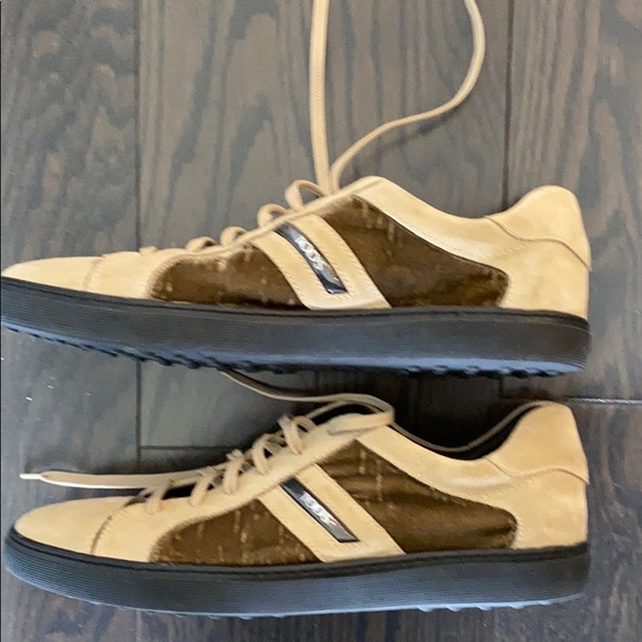 Tod’s suede detail sneakers shoes - Picture 3 of 4